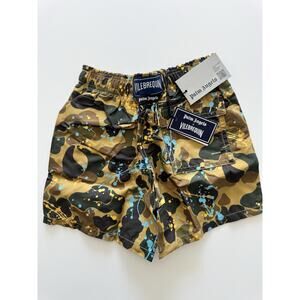 Palm Angels x Vilebrequin Kids Swim Trunks Size 6